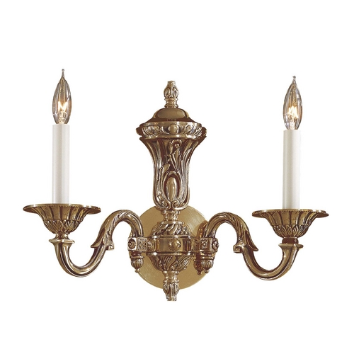 Sconce Wall Light in Antique Classic Brass by Metropolitan Lighting