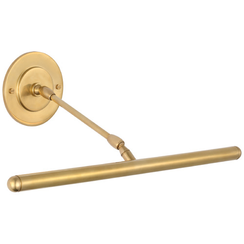 Matos Antique Brass Large Semi-Flush Mount Light