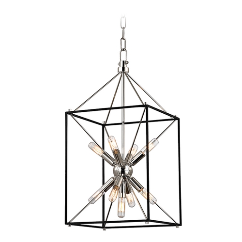 Hudson Valley Lighting Glendale Pendant in Polished Nickel by Hudson Valley Lighting 8912-PN