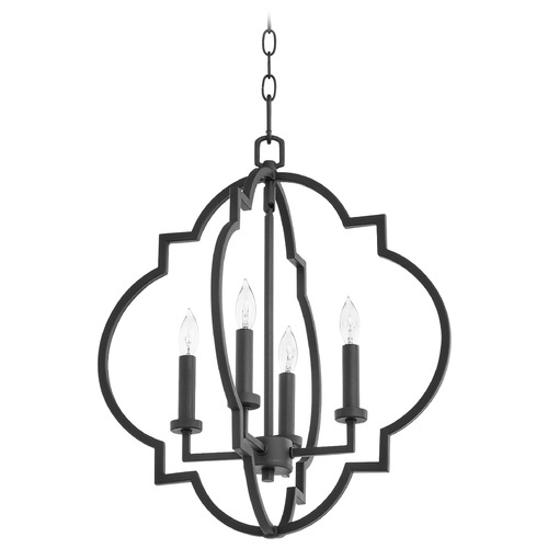 Dublin Noir Pendant by Quorum Lighting