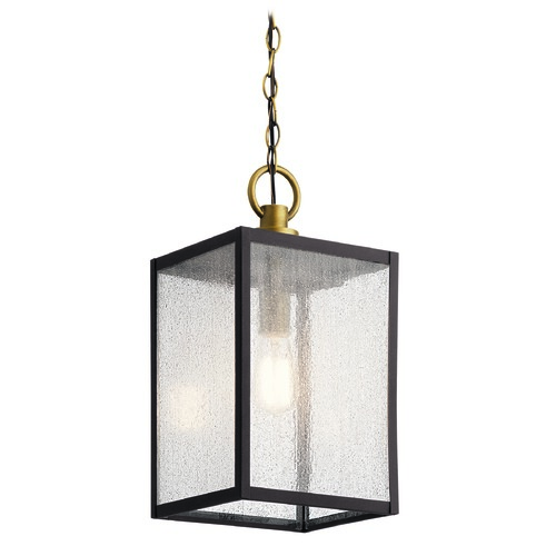 Lahden 17.25-Inch Weathered Zinc Outdoor Hanging Light by Kichler Lighting