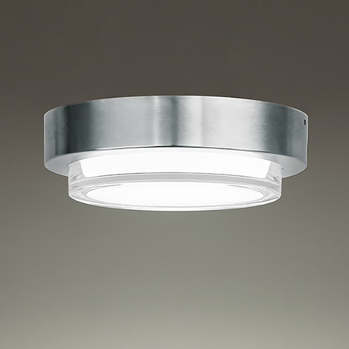 Modern Forms by WAC Lighting Kind Stainless Steel LED Close To Ceiling Light by Modern Forms FM-W76108-35-SS