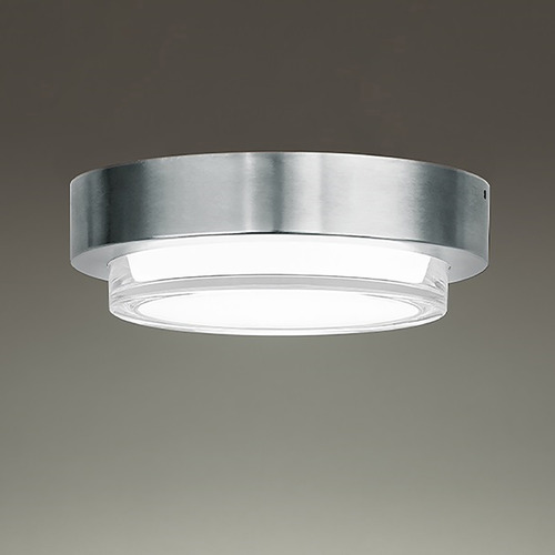 Modern Forms by WAC Lighting Kind Stainless Steel LED Flush Mount by Modern Forms FM-W76108-35-SS