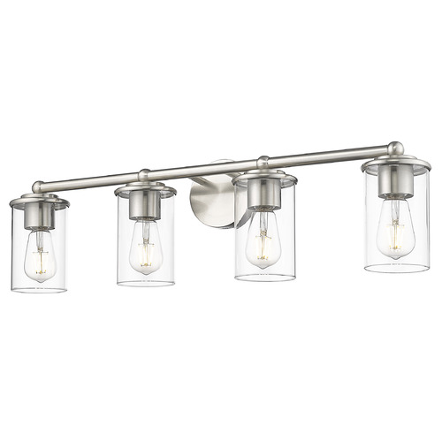 Z-Lite Thayer Brushed Nickel Bathroom Light