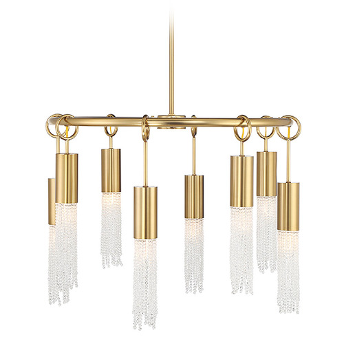 Savoy House Savoy House Lighting Chelsea Warm Brass Chandelier 1-1366-8-322