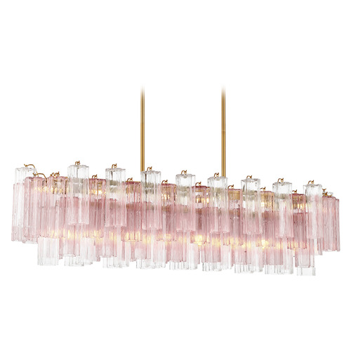 Crystorama Lighting Addis Aged Brass Island Light