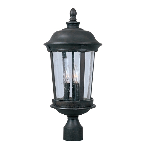 Maxim Lighting Dover VX Bronze Post Light by Maxim Lighting 40091CDBZ