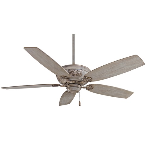 Classica 54-Inch Ornate Ceiling Fan in Driftwood by Minka Aire