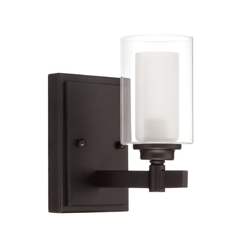 Celeste 8-Inch Espresso Wall Sconce by Craftmade Lighting