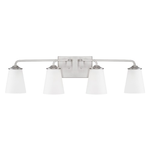 HomePlace by Capital Lighting Braylon 31-Inch Brushed Nickel Bath Light by HomePlace by Capital Lighting 114141BN-331