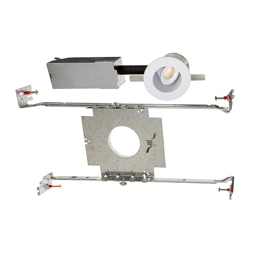 WAC Lighting LEDme Mini Recessed White LED Recessed Kit by WAC Lighting HR-LED212E-40-WT