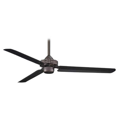 Minka Aire Steal 54-Inch Indoor Fan in Gun Metal by Minka Aire F729-GM