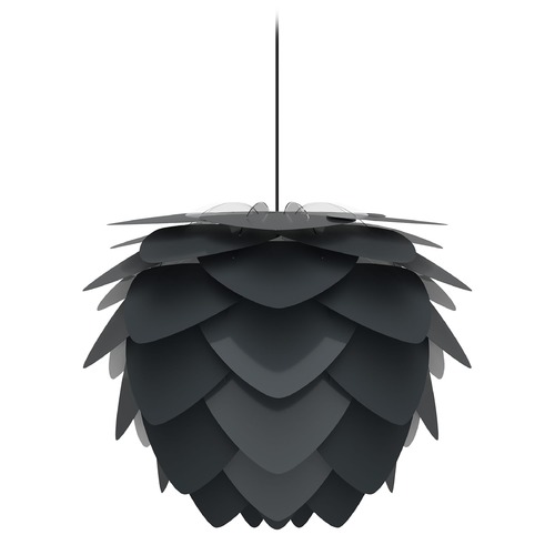 UMAGE Black Pendant Light with Anthracite Black Metal Shade 2129_4008