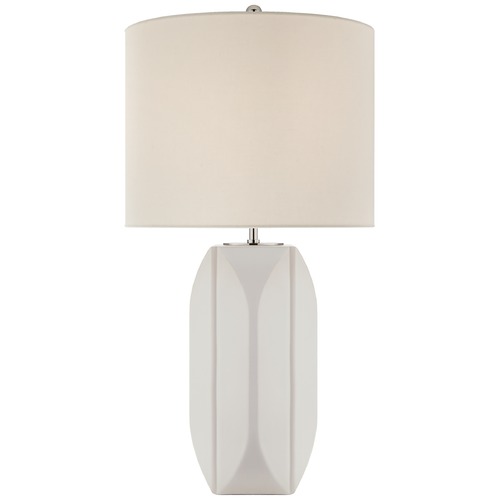 Kate Spade New York Carmilla Lamp in Matte White by Visual Comfort Signature