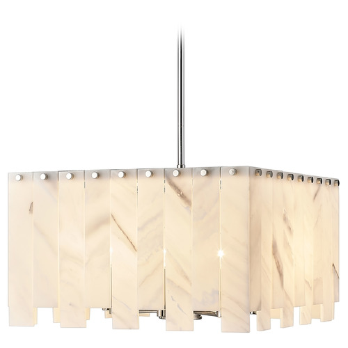 Z-Lite Viviana Polished Nickel Pendant by Z-Lite 345P20-PN