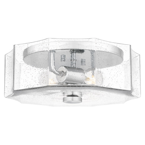 Quoizel Lighting Kaplan Polished Chrome Flushmount Light