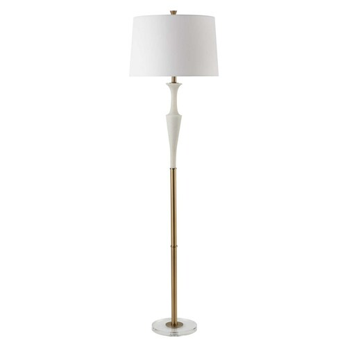 The Uttermost Company Colette Ivory Floor Lamp with Empire Shade