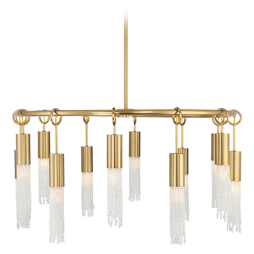 Savoy House Lighting Chelsea Warm Brass Chandelier