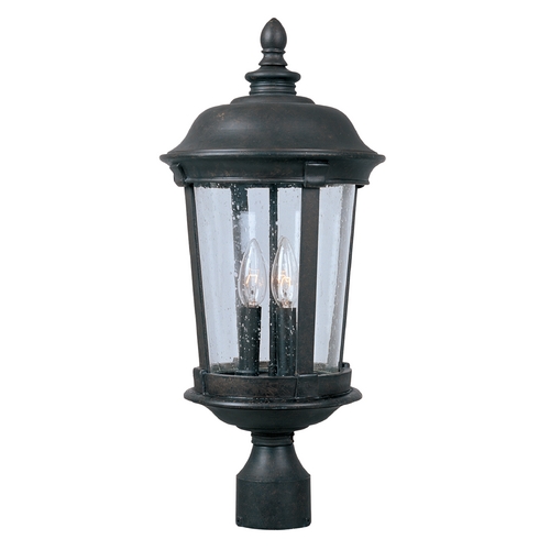 Maxim Lighting Dover VX Bronze Post Light by Maxim Lighting 40092CDBZ