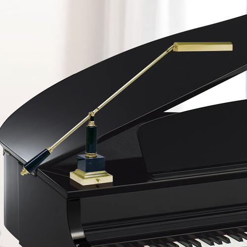 Counter Balance Piano Lamp in Polished Brass by House of Troy Lighting