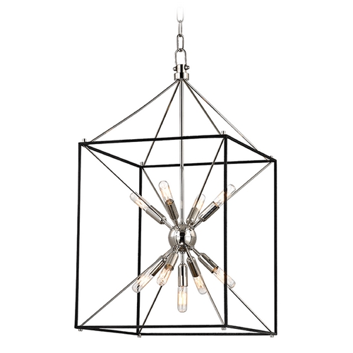 Glendale Pendant in Polished Nickel by Hudson Valley Lighting