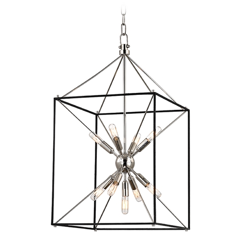 Hudson Valley Lighting Glendale Pendant in Polished Nickel by Hudson Valley Lighting 8916-PN