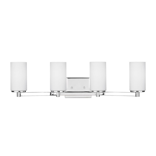 Hettinger Chrome Bathroom Light by Generation Lighting