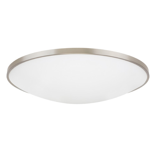 Visual Comfort Modern Collection Sean Lavin Vance 24-Inch 2700K LED Flush Mount in Nickel by Visual Comfort Modern 700FMVNC24S-LED927