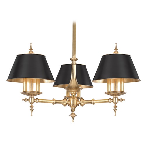 Hudson Valley Lighting Cheshire Aged Brass Chandelier by Hudson Valley Lighting 9523-AGB