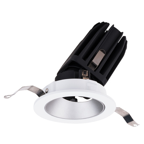 WAC Lighting 2-Inch FQ Downlights Haze & White LED Recessed Trim by WAC Lighting R2FRAT-935-HZWT