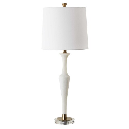 The Uttermost Company Colette Ivory Table Lamp with Empire Shade