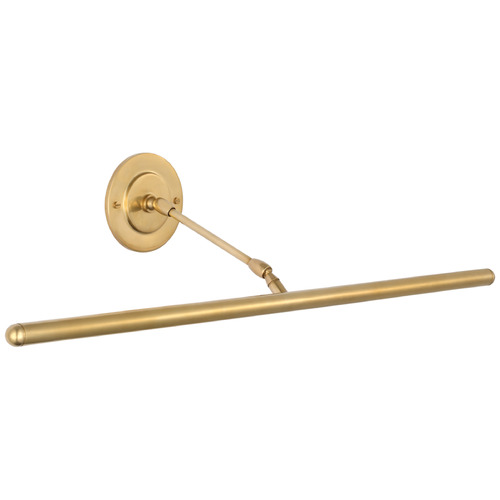Matos Antique Brass Small Semi-Flush Mount Light
