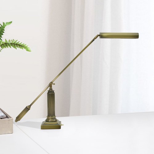 House of Troy Lighting Piano Lamp in Antique Brass by House of Troy Lighting P10-191-71