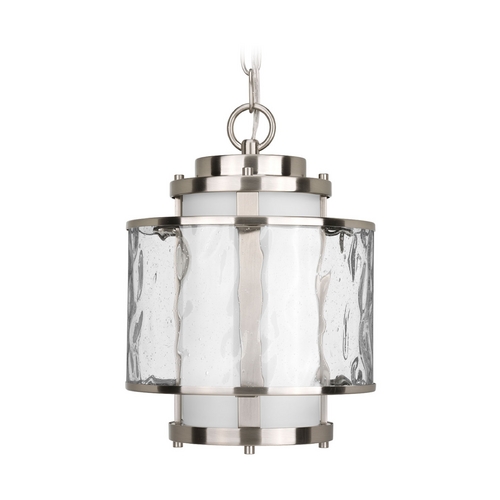 Bay Court Pendant in Brushed Nickel by Progress Lighting