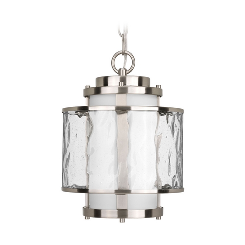 Progress Lighting Bay Court Pendant in Brushed Nickel by Progress Lighting P5589-09