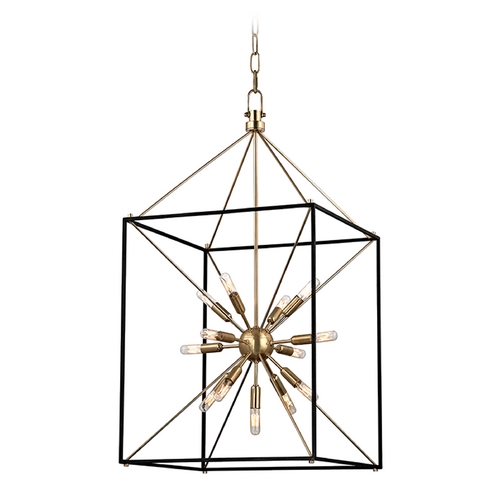 Glendale Pendant in Aged Brass by Hudson Valley Lighting