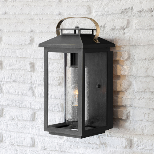 Atwater 17.50-Inch Ash Bronze Outdoor Wall Light by Hinkley Lighting