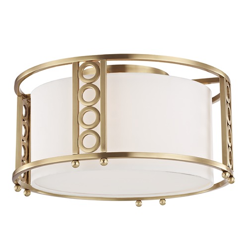 Hudson Valley Lighting Infinity Aged Brass Flush Mount by Hudson Valley Lighting 6710-AGB