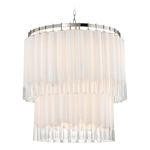 Tyrell Polished Nickel Pendant by Hudson Valley Lighting