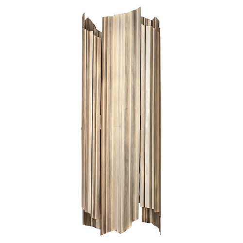 Capital Lighting Xavier 2-Light Wall Sconce in Aged Brass by Capital Lighting 633421AD