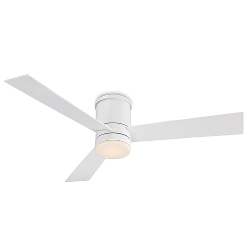 Modern Forms by WAC Lighting Modern Forms Axis Matte White LED Ceiling Fan with Light FH-W1803-52L-35-MW