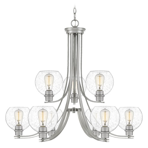 Quoizel Lighting Pruitt Brushed Nickel Chandelier by Quoizel Lighting PRUS5034BN