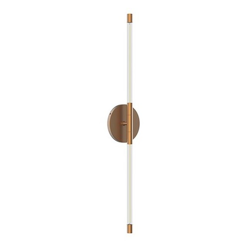 Motif Brushed Gold LED Sconce by Kuzco Lighting