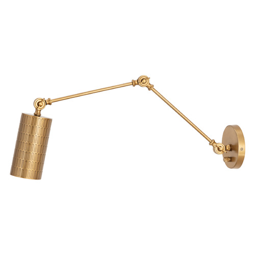 Maxim Lighting Maxim Lighting Shaka Weathered Brass Swing Arm Lamp 29120WBR