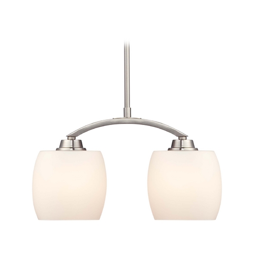 Modern Linear Light in Brushed Nickel by Nuvo Lighting