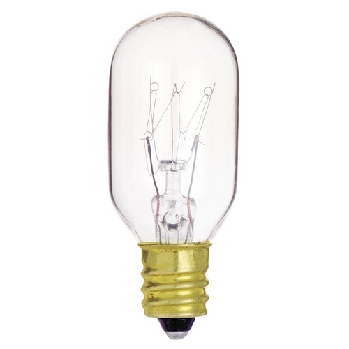 Satco Lighting Incandescent T7 Light Bulb Candelabra Base Dimmable S3905