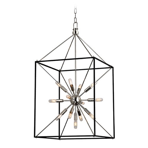 Glendale Pendant in Polished Nickel by Hudson Valley Lighting