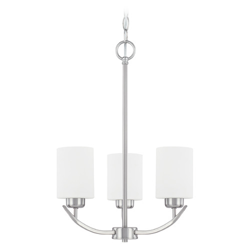 HomePlace by Capital Lighting Dixon 17.25-Inch Chandelier in Brushed Nickel by HomePlace by Capital Lighting 415231BN-338