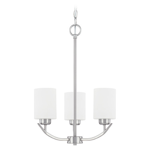Dixon 17.25-Inch Chandelier in Brushed Nickel by HomePlace by Capital Lighting