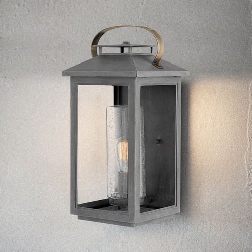 Atwater 20.50-Inch Ash Bronze Outdoor Wall Light by Hinkley Lighting